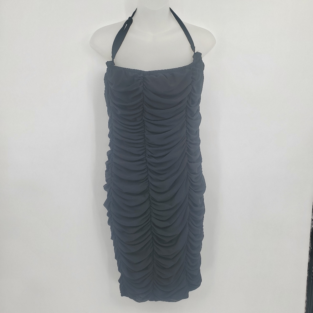 ◇◇ Torrid Mesh Ruched Bodycon Mini Dress Size 1